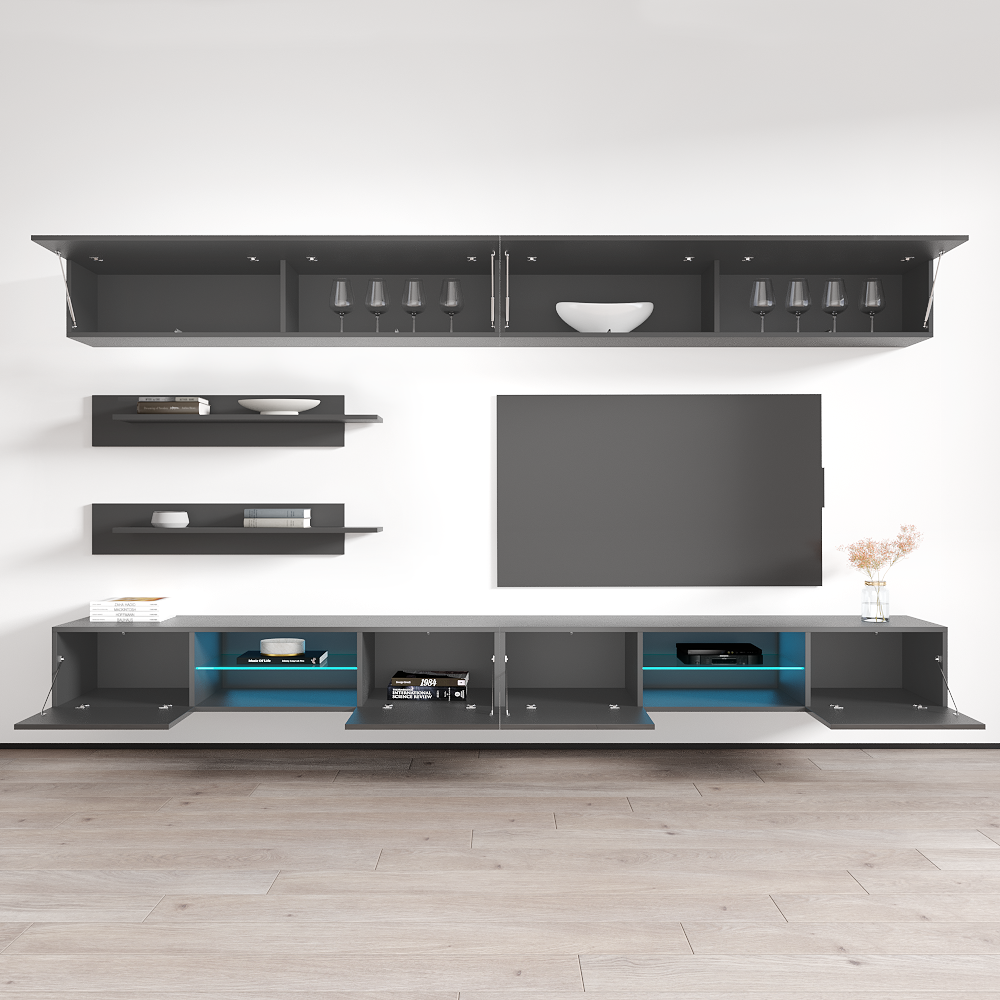 Fly I 33TV Floating Entertainment Center - Meble Furniture