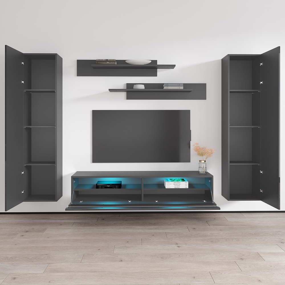 Fly A 35TV Floating Entertainment Center - Meble Furniture