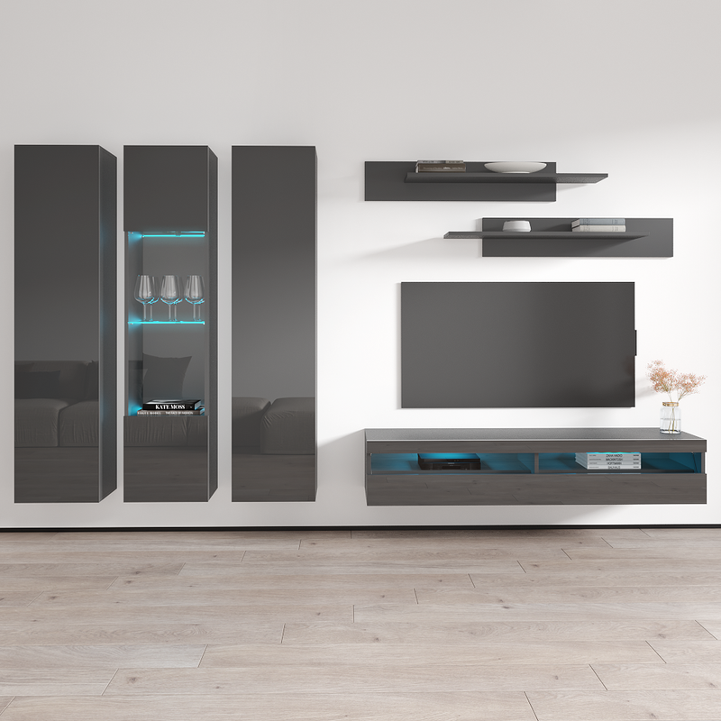 Fly C 35TV Floating Entertainment Center - Meble Furniture