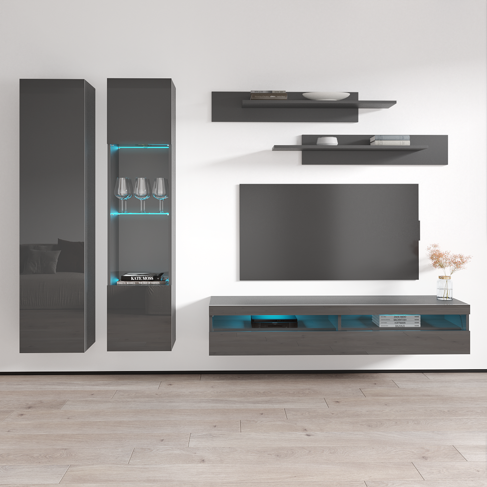 Fly A 35TV Floating Entertainment Center - Meble Furniture