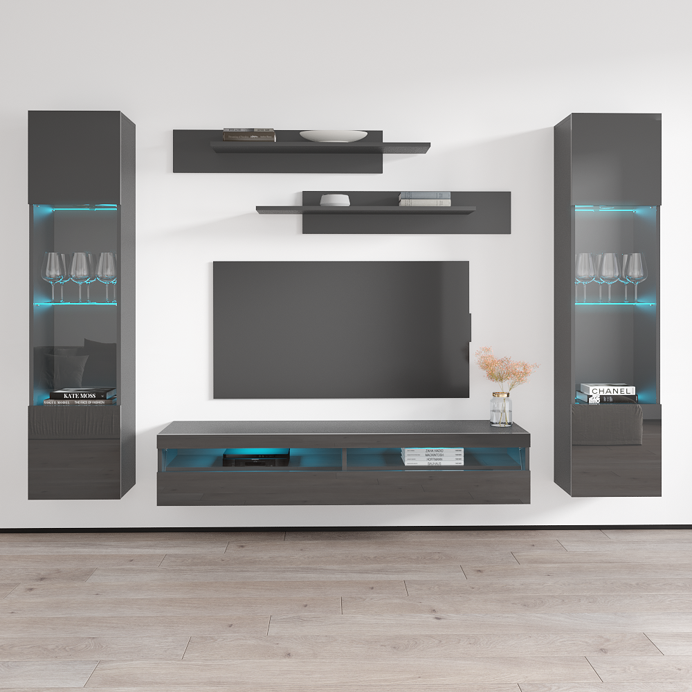 Fly A 35TV Floating Entertainment Center - Meble Furniture