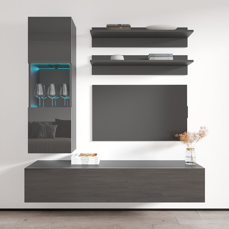 Fly H 30TV Floating Entertainment Center - Meble Furniture