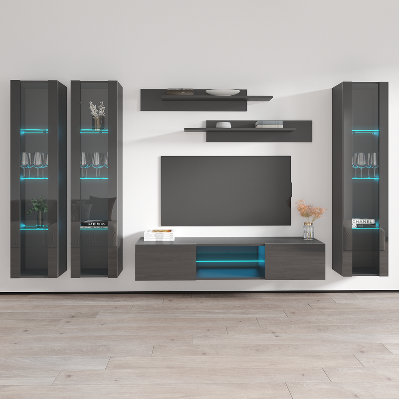 Fly C 33TV Floating Entertainment Center - Meble Furniture