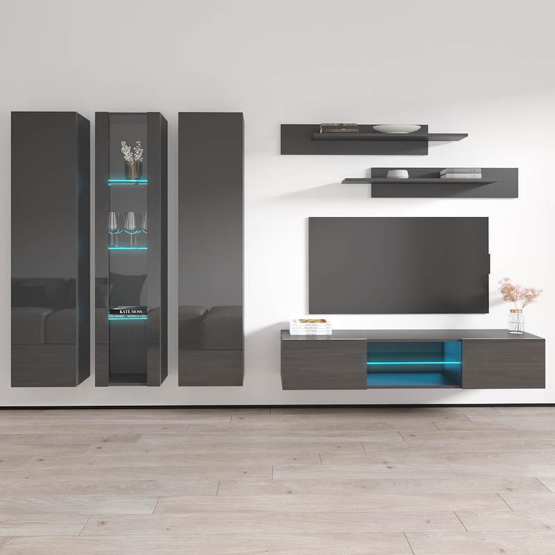 Fly C 33TV Floating Entertainment Center - Meble Furniture