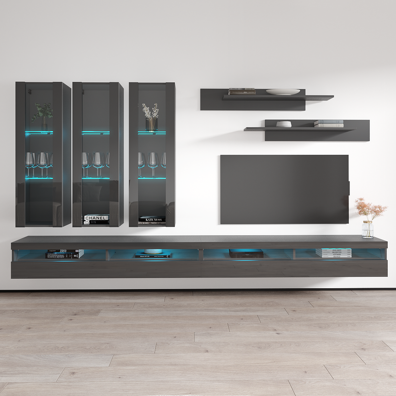 Fly E 35TV Floating Entertainment Center - Meble Furniture