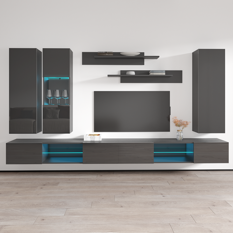 Fly E 33TV Floating Entertainment Center - Meble Furniture