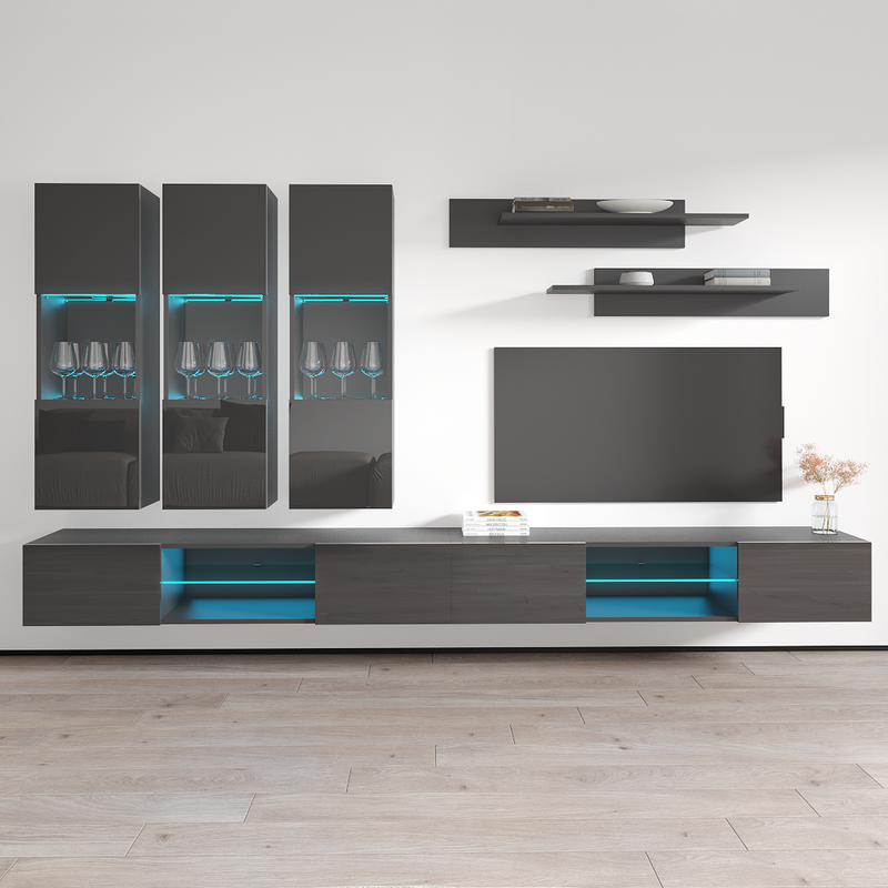 Fly E 33TV Floating Entertainment Center - Meble Furniture