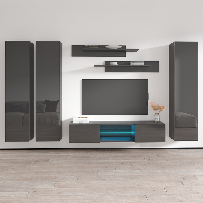 Fly C 33TV Floating Entertainment Center - Meble Furniture