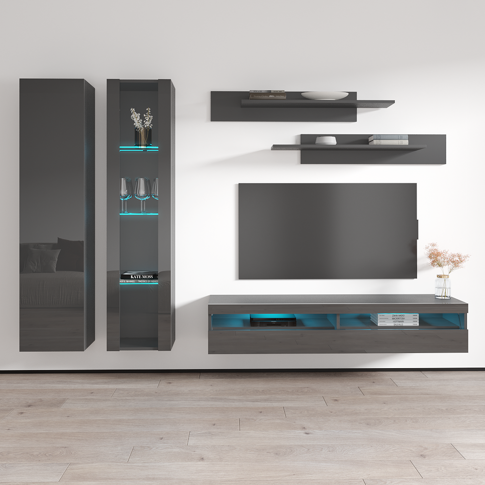 Fly A 35TV Floating Entertainment Center - Meble Furniture