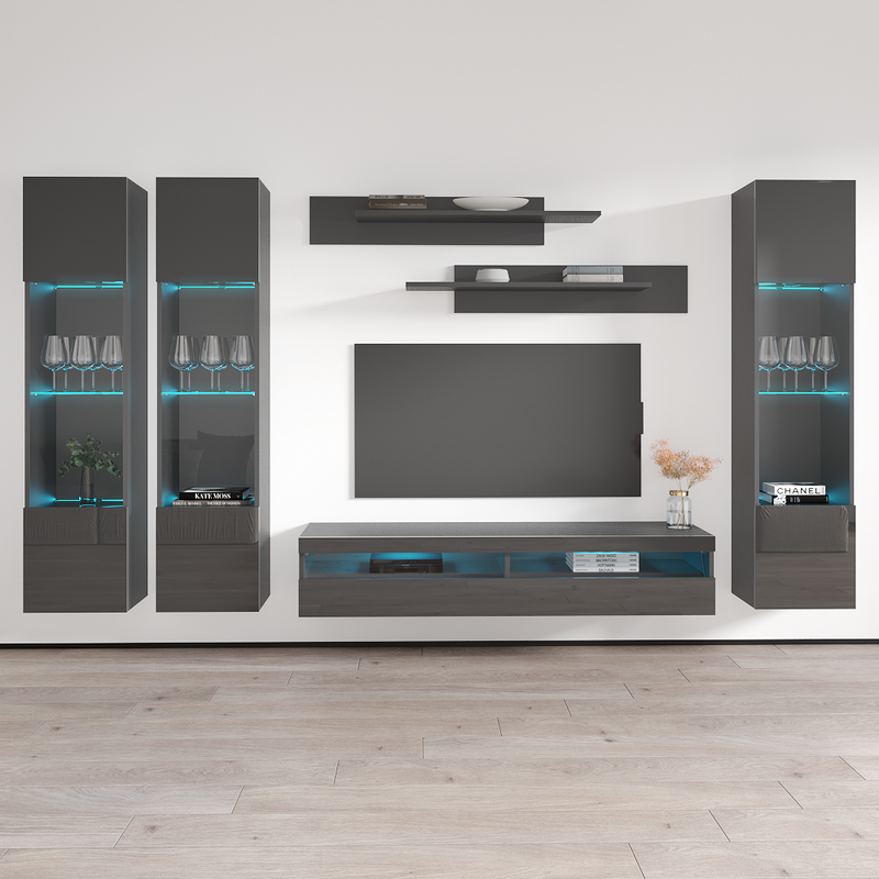 Fly C 35TV Floating Entertainment Center - Meble Furniture
