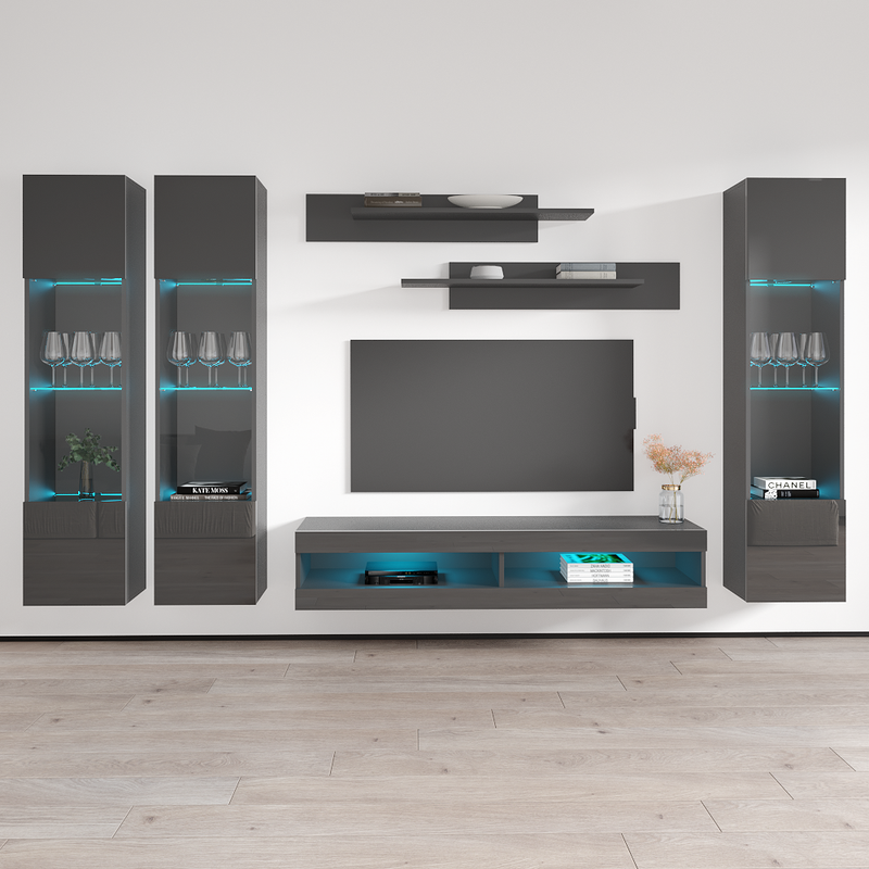 Fly C 34TV Floating Entertainment Center - Meble Furniture
