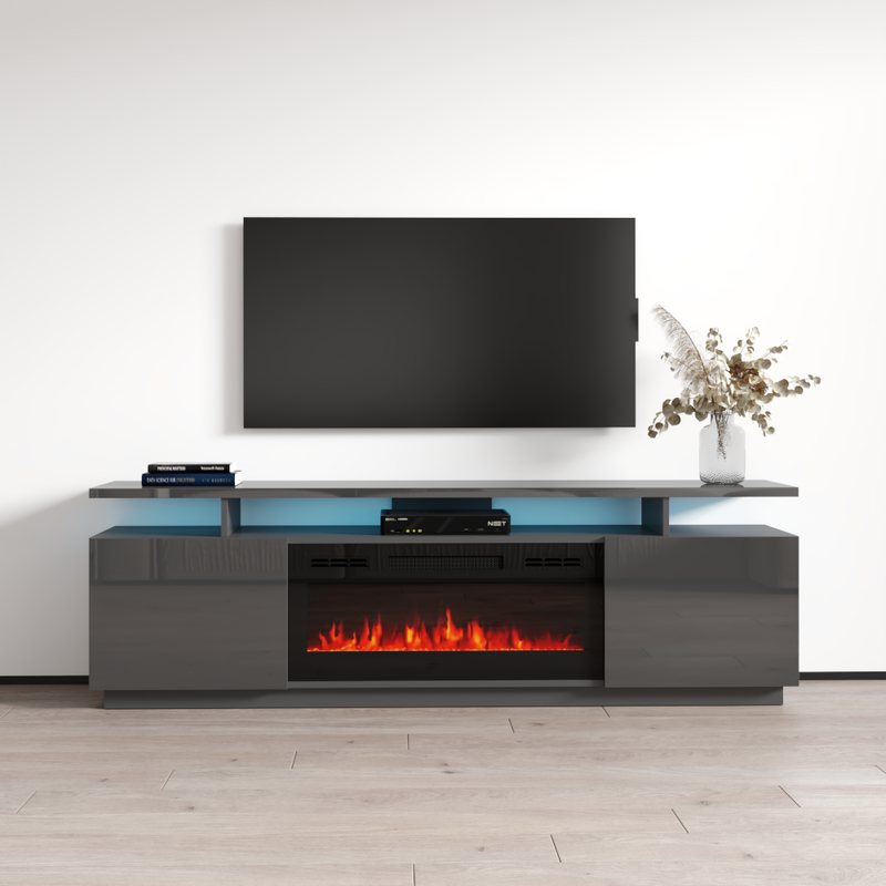 Eva-KBL Fireplace TV Stand - Meble Furniture