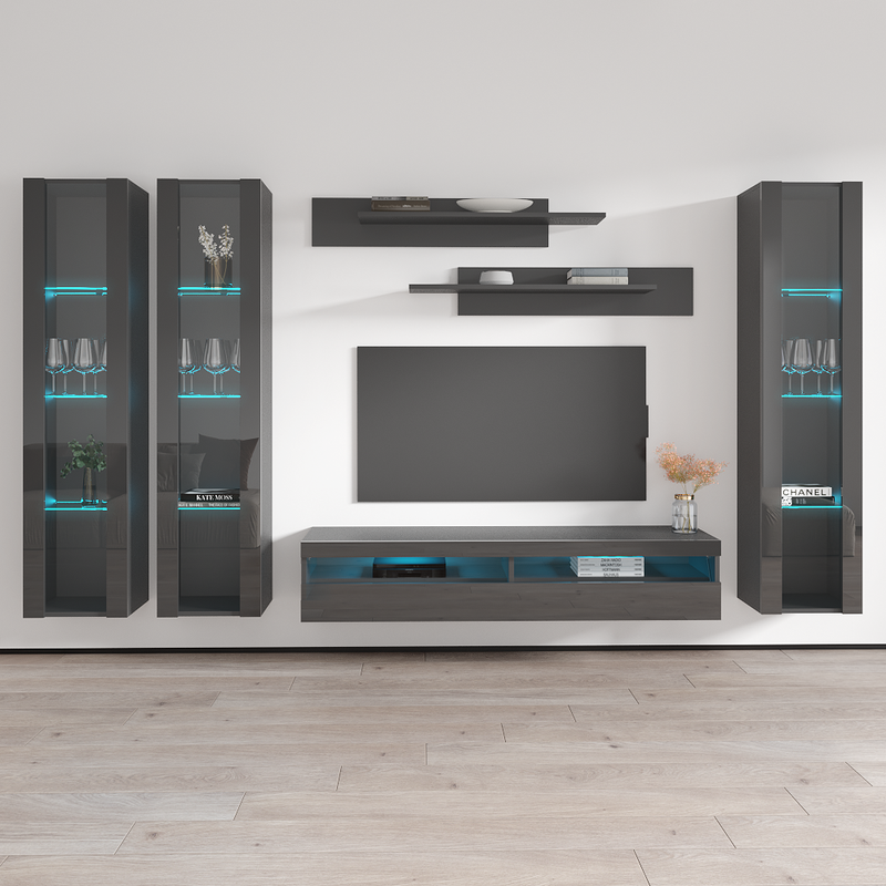 Fly C 35TV Floating Entertainment Center - Meble Furniture