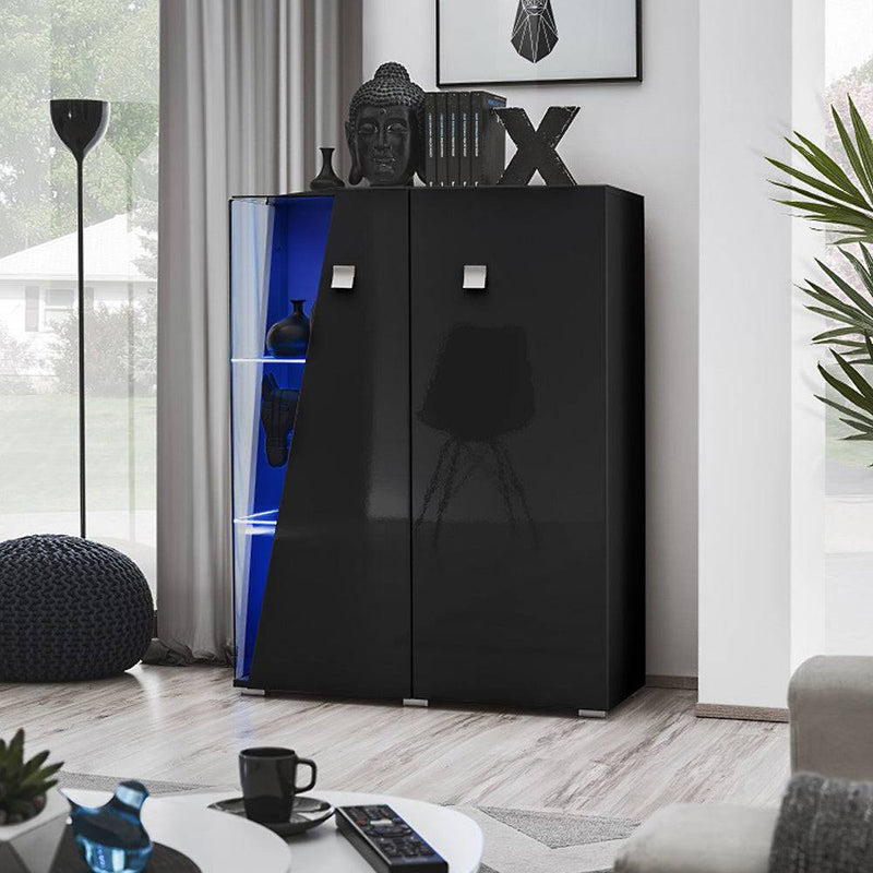Edge WSN 35" Curio Cabinet - Meble Furniture