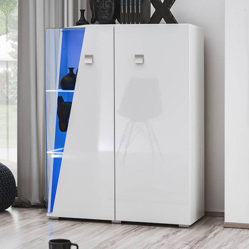 Edge WSN 35" Curio Cabinet - Meble Furniture