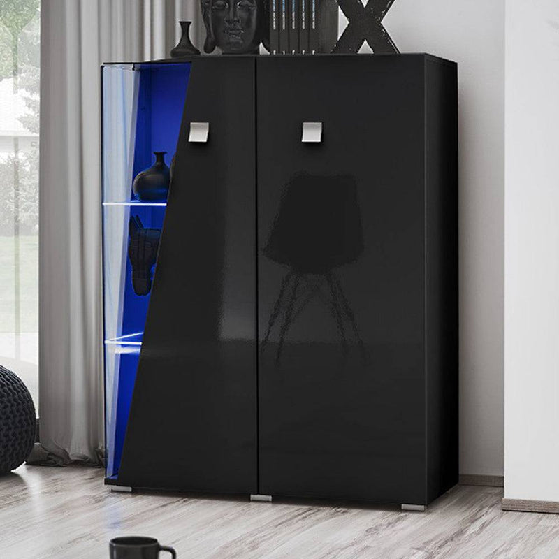 Edge WSN 35" Curio Cabinet - Meble Furniture