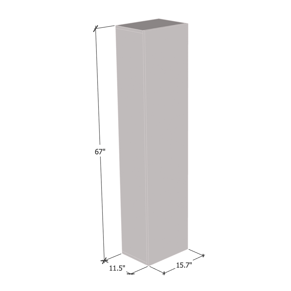 Fly Type-40 Wall Mounted Floating Bookcase Cabinet - Meble Furniture