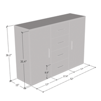 Soho S8 52" Sideboard - Meble Furniture