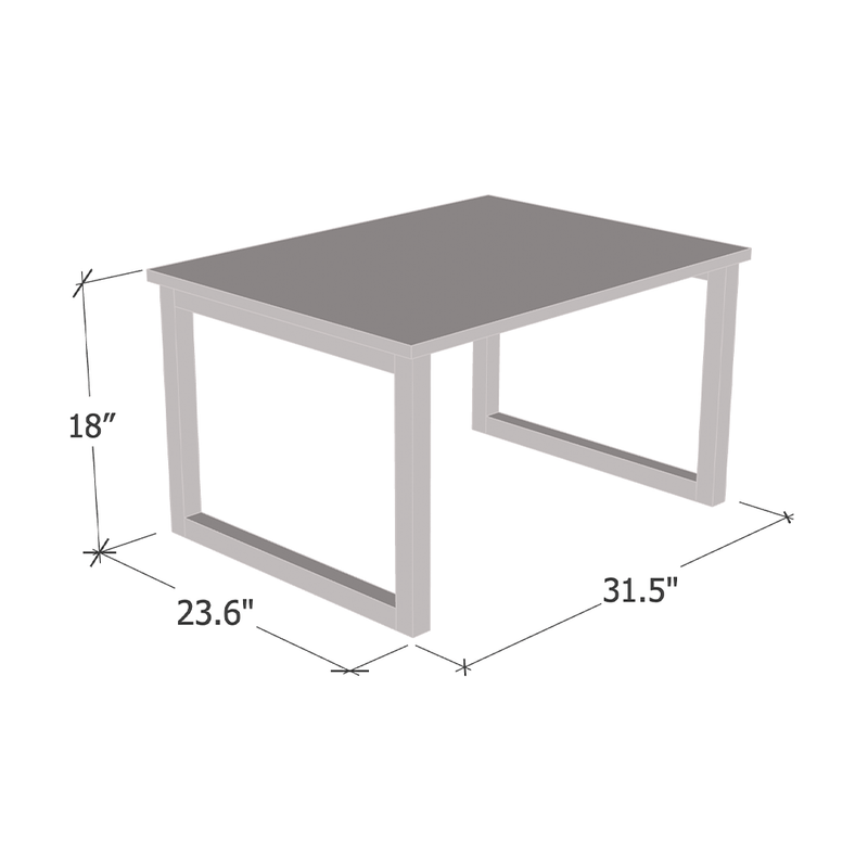 Duza 31" Coffee Table - Meble Furniture