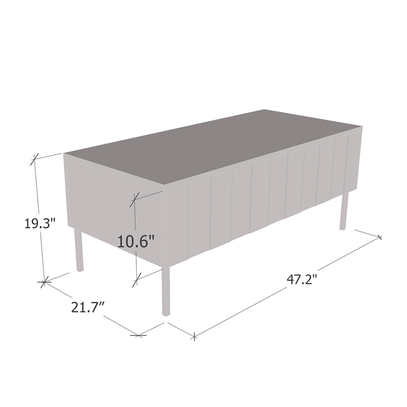 Elegante 03 47" Coffee Table - Meble Furniture
