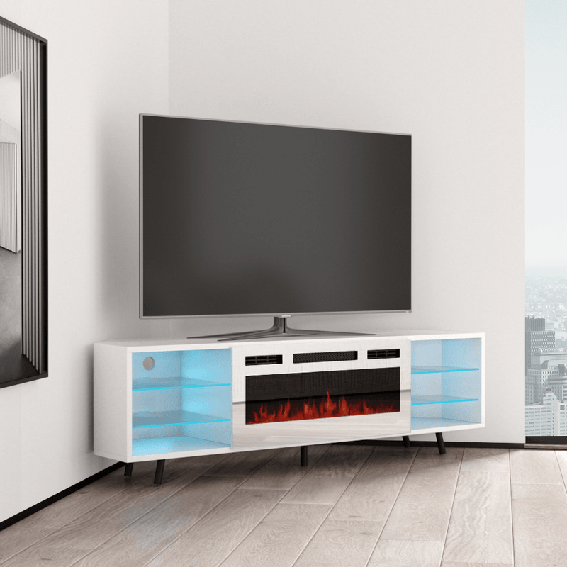 Austin WH-EF 63" Corner TV Stand - Meble Furniture