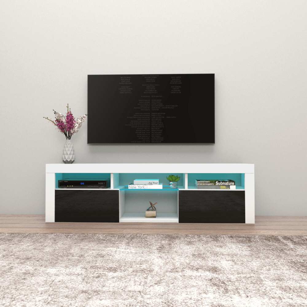 Bari 160 Wall Mounted Floating 63" TV Stand - Meble Furniture