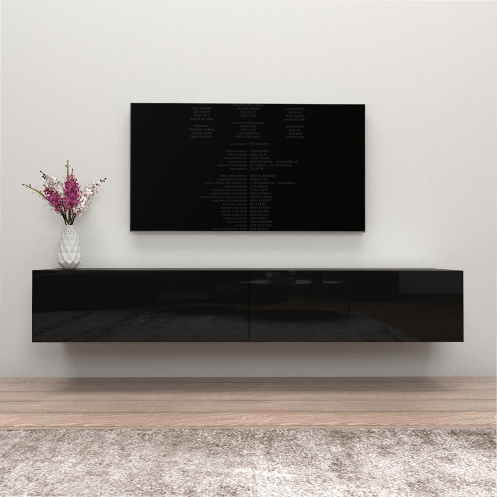 Mueble TV BLACK STORM 180 cm