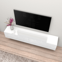 Berno Wall Mounted Floating 71" TV Stand - Meble Furniture