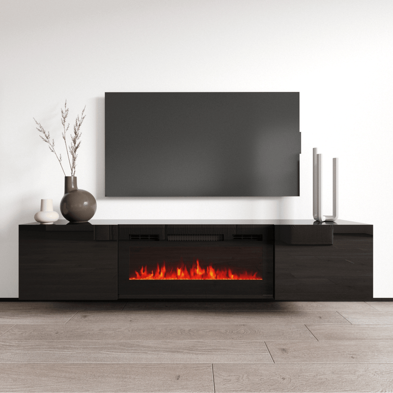 Cali EF Wall Mounted Electric Fireplace 72" TV Stand - Meble Furniture