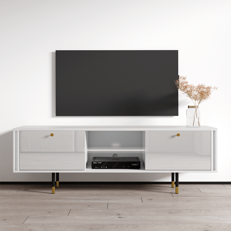 Cristal 01 63" TV Stand - Meble Furniture