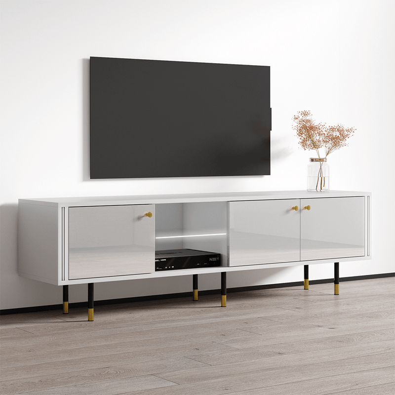 Cristal 03 71" TV Stand - Meble Furniture