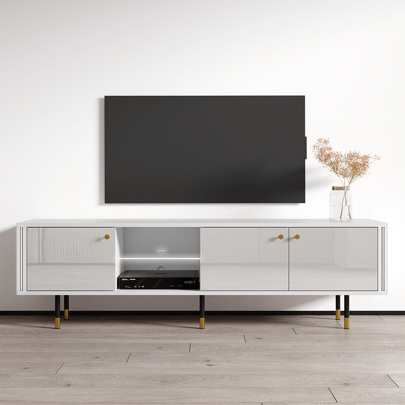 Cristal 03 71" TV Stand - Meble Furniture