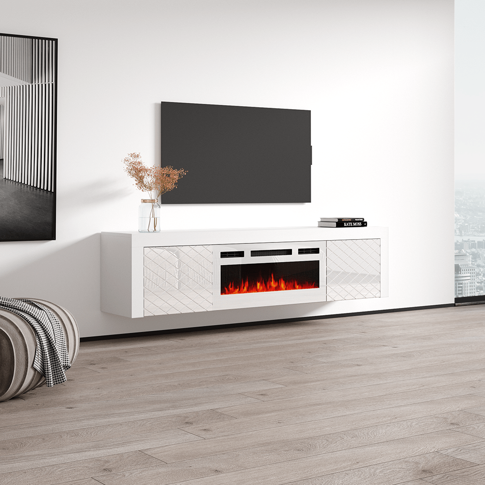 Meble fireplace tv online stand