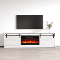 Granero BL-EF Electric Fireplace 79" TV Stand - Meble Furniture