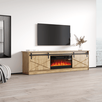 Granero BL-EF Electric Fireplace 79" TV Stand - Meble Furniture
