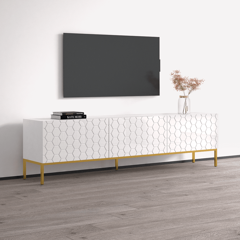 Hexa 01 75" TV Stand - Meble Furniture