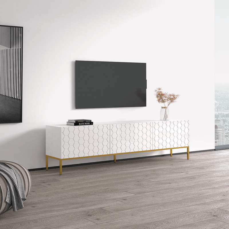 Hexa 01 75" TV Stand - Meble Furniture
