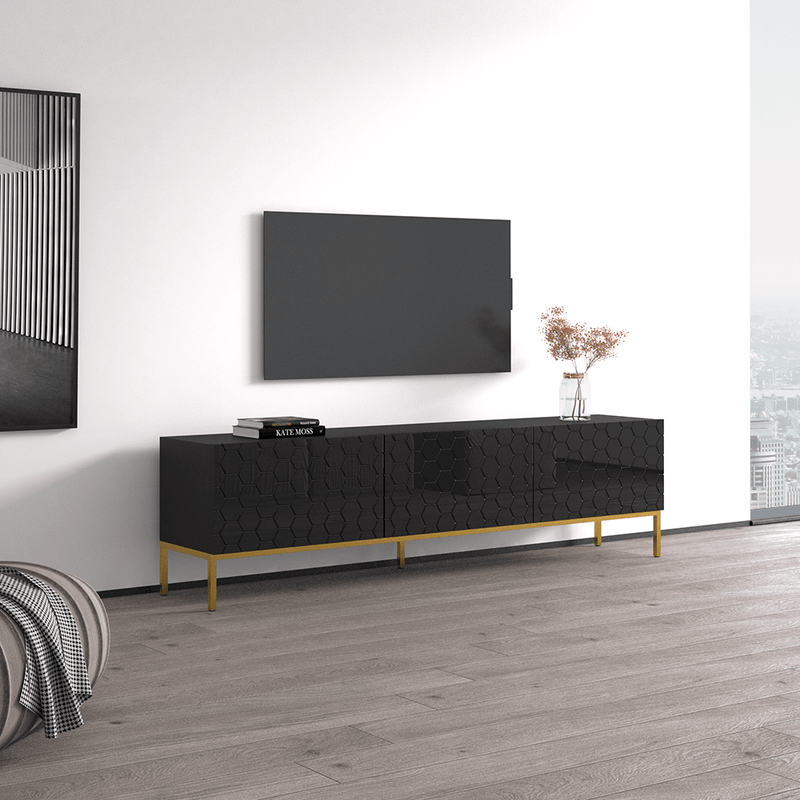 Hexa 01 75" TV Stand - Meble Furniture