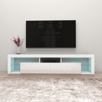 Milano 200 Wall Mounted Floating 79" TV Stand - Meble Furniture