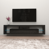 Milano 200 Wall Mounted Floating 79" TV Stand - Meble Furniture