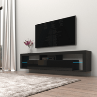 Milano 200 Wall Mounted Floating 79" TV Stand - Meble Furniture
