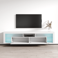 Milano 200 Wall Mounted Floating 79" TV Stand - Meble Furniture