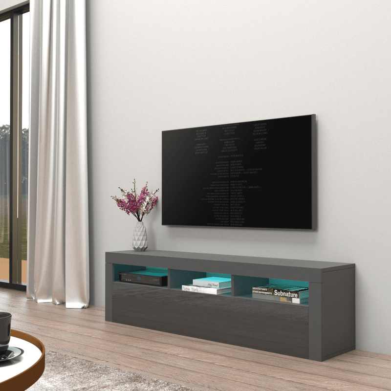 Milano Classic Wall Mounted Floating 63" TV Stand - Meble Furniture