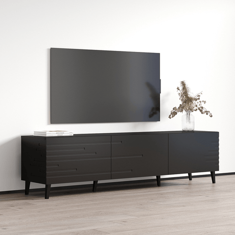 Meble Furniture Nova 3K 73 TV Stand White