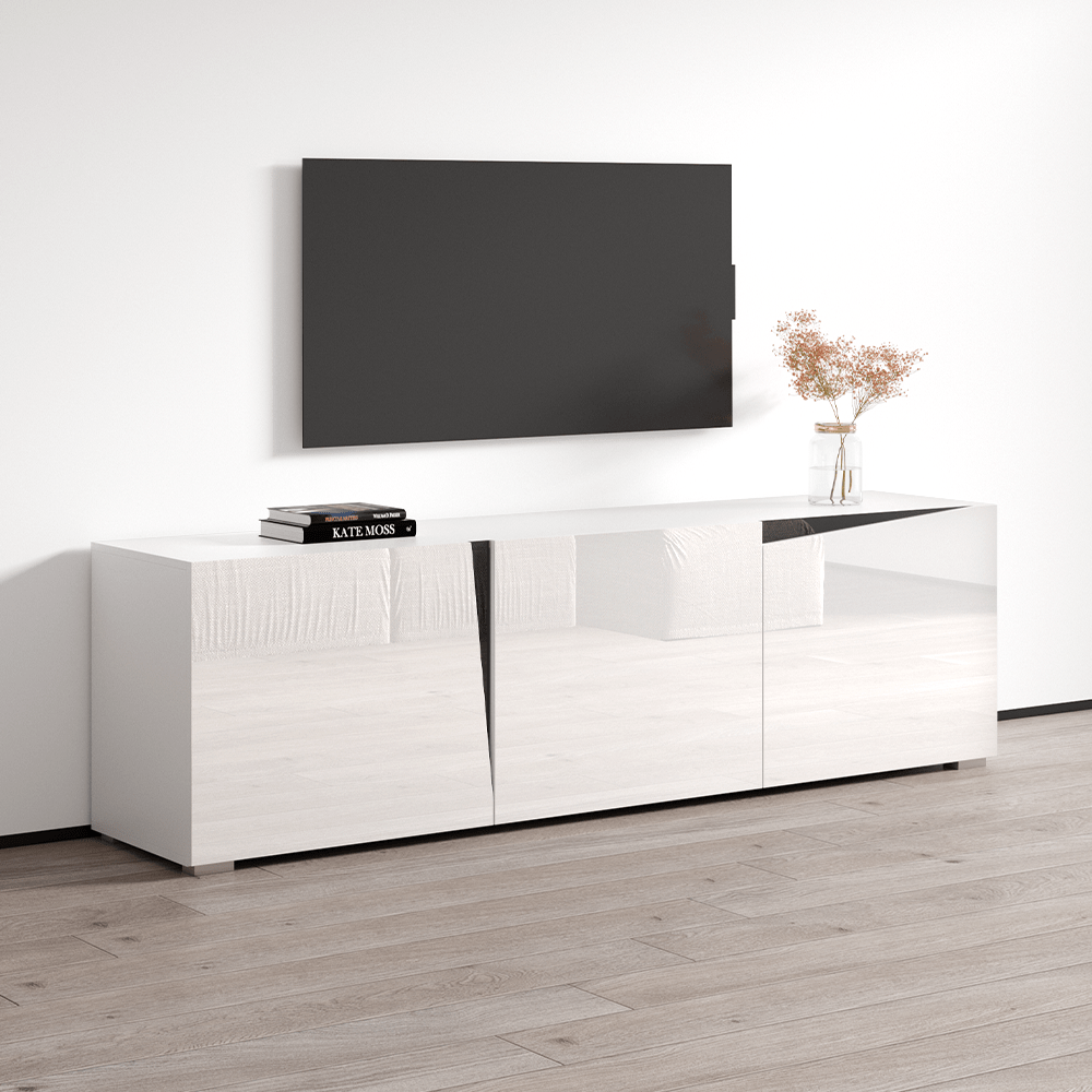 Skos 3D 77" TV Stand  Meble Furniture