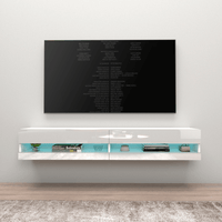 Vigo Wall Mounted Floating 71" TV Stand - Meble Furniture