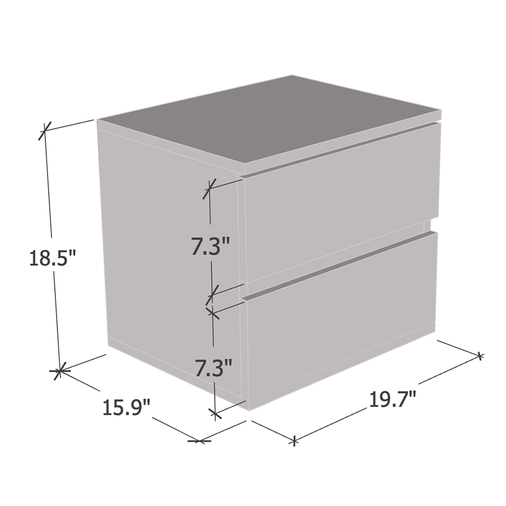 Euphoria 06 Nightstand - Meble Furniture