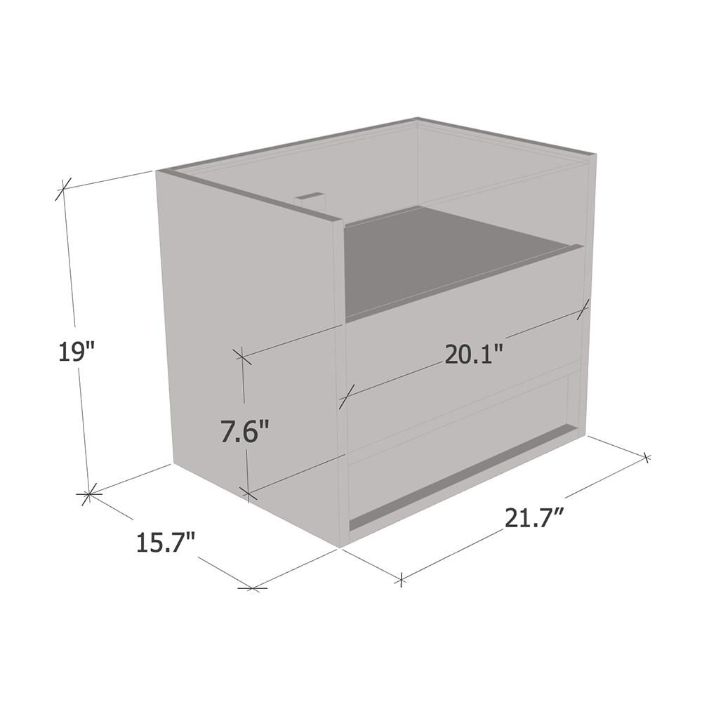 Vision 05 22" Nightstand - Meble Furniture