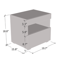 Viv Wall Mounted Floating Nightstand - Meble Furniture