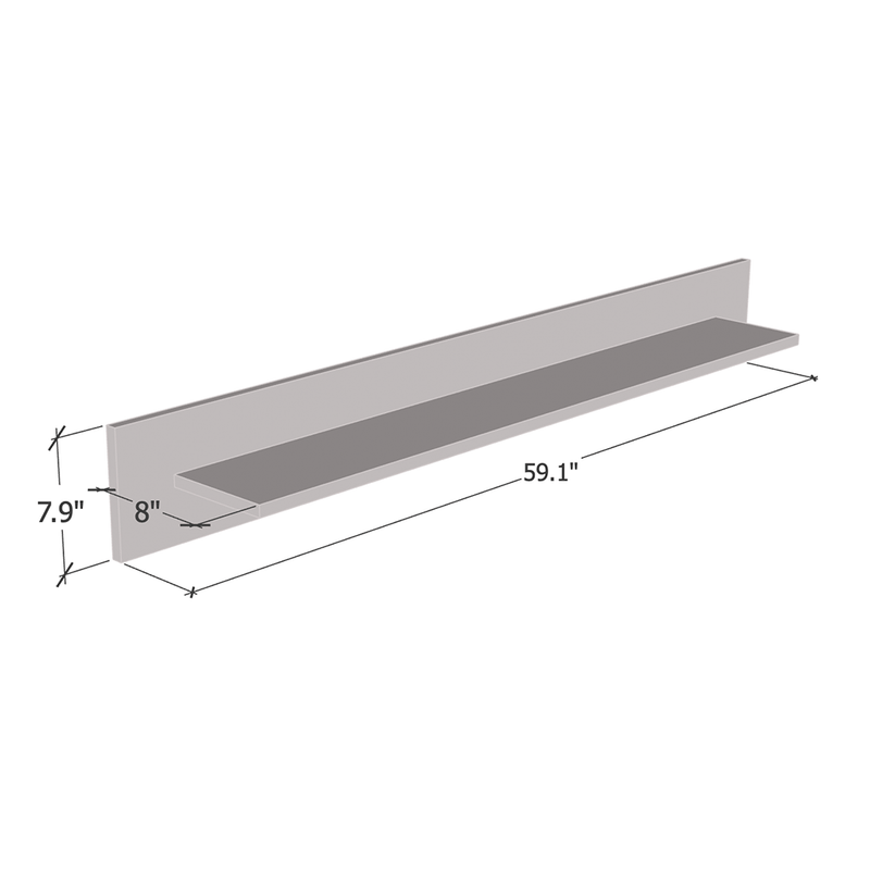 Edge PW 59" Shelf - Meble Furniture